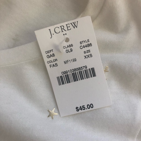 NWT J Crew Collector’s Golden Anchor Tee - Picture 6 of 6